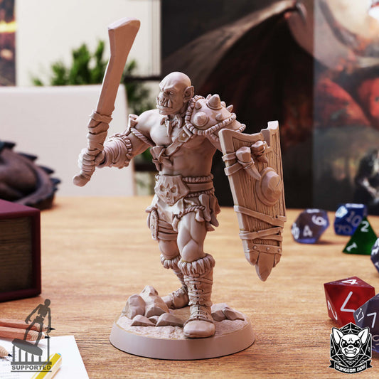 Orc Warrior - Aggressive (25mm Base)
