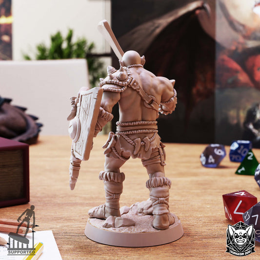 Orc Warrior - Aggressive (25mm Base)