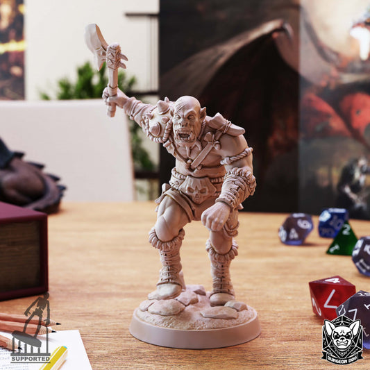 Orc Warrior - Charging (25mm Base)