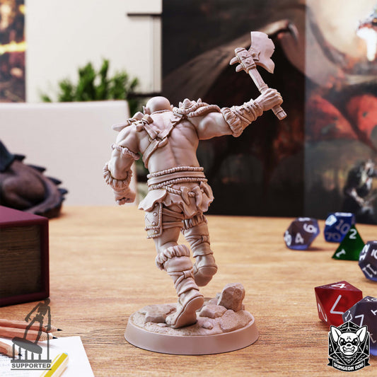 Orc Warrior - Charging (25mm Base)