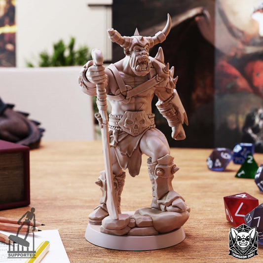 Orc Commander - Guard (25mm Base)