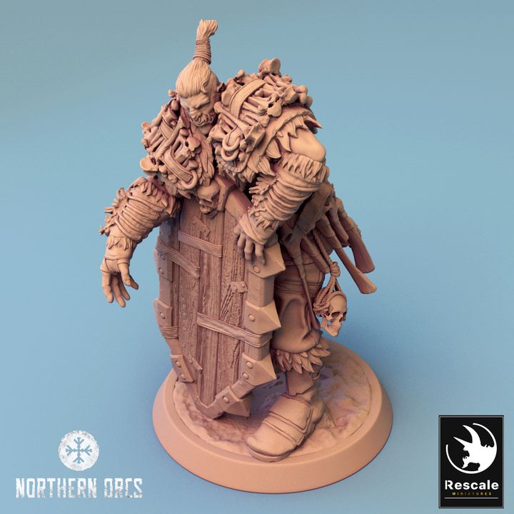 Collection Orc Soldiers Collection Fantasy War | Medium | Rescale Miniatures | D&D DnD Pathfinder Miniature