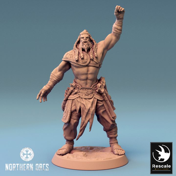 Collection Orc Soldiers Collection Fantasy War | Medium | Rescale Miniatures | D&D DnD Pathfinder Miniature