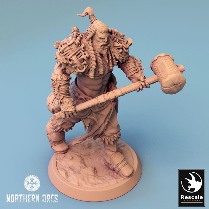 Collection Orc Infantry Soldiers Collection | Medium | Rescale Miniatures | D&D DnD Pathfinder Miniature