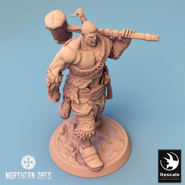 Collection Orc Infantry Soldiers Collection | Medium | Rescale Miniatures | D&D DnD Pathfinder Miniature