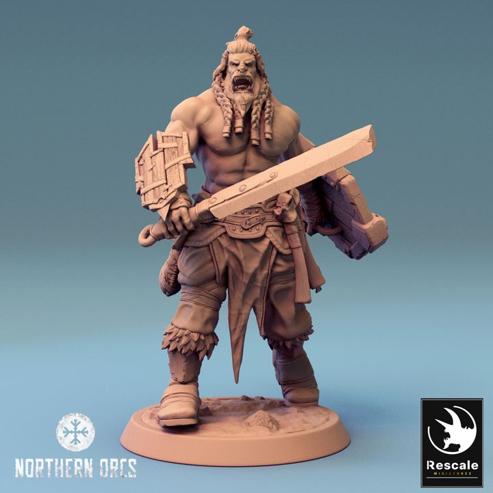 Collection Orc Soldier Warrior Minis Collection | Medium | Rescale Miniatures | D&D DnD Pathfinder Miniature