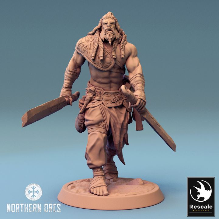 Collection Orc Soldier Warrior Minis Collection | Medium | Rescale Miniatures | D&D DnD Pathfinder Miniature