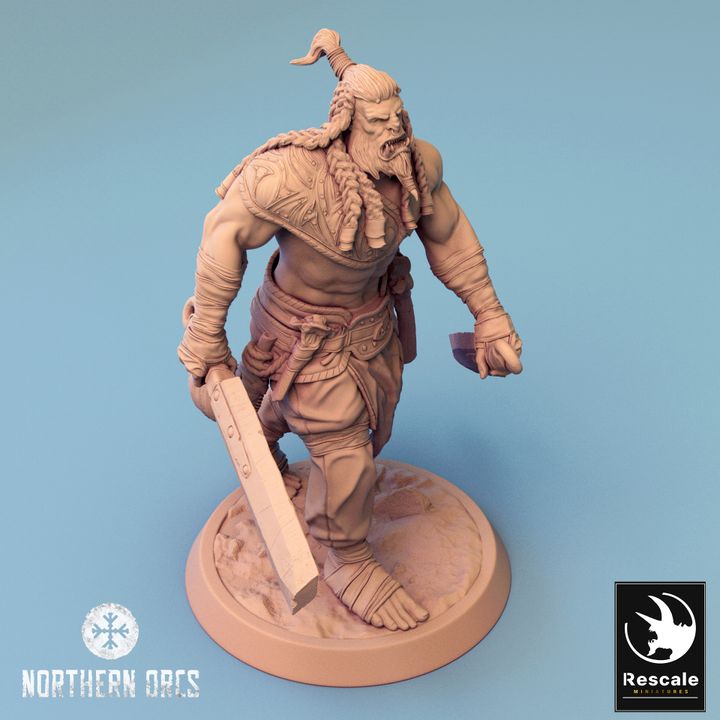 Collection Orc Infantry Soldiers Collection | Medium | Rescale Miniatures | D&D DnD Pathfinder Miniature