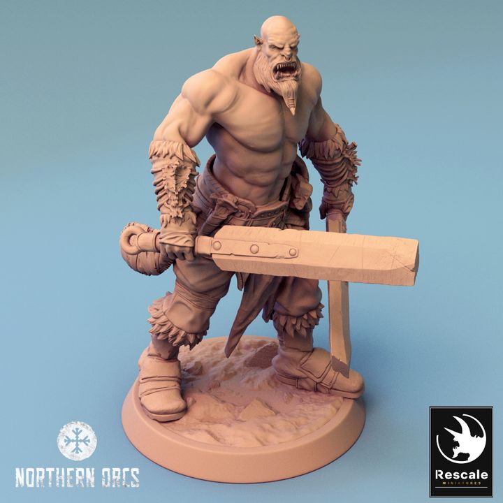 Collection Orc Soldier Warrior Minis Collection | Medium | Rescale Miniatures | D&D DnD Pathfinder Miniature