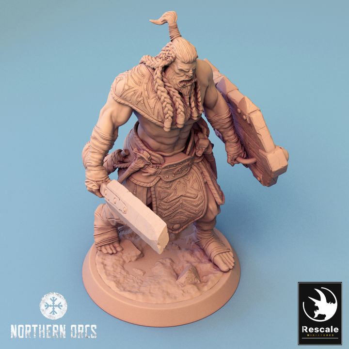 Collection Orc Infantry Soldiers Collection | Medium | Rescale Miniatures | D&D DnD Pathfinder Miniature