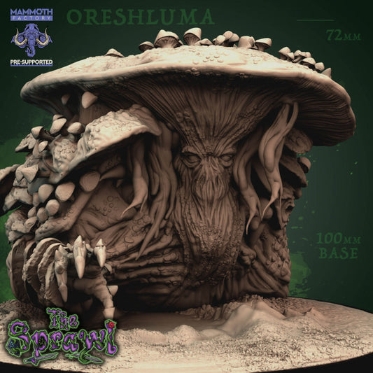 Oreshluma, Fungal Deity - Natural (100mm Base)