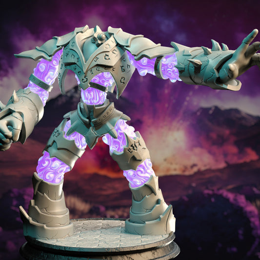Vanguard Arcane Golem - Orodvylian (50mm Base)