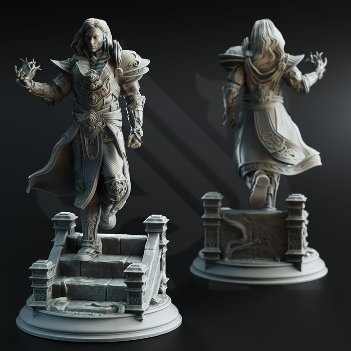 Psionic Graviturgist Master - Commanding (25mm Base)
