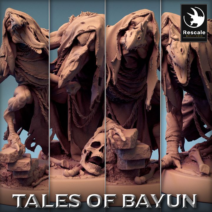 Collection Kikimora Ghoul Undead Collection Medium | Rescale Miniatures | D&D DnD Pathfinder Miniature