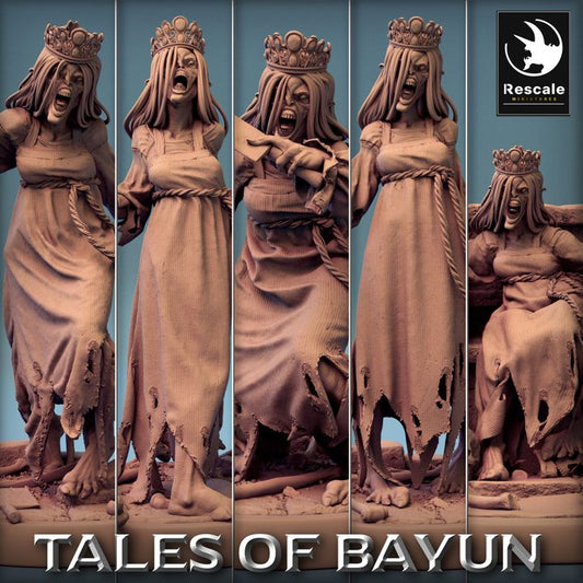 Collection Kikimora Princess Undead Monstrosities Monster | Medium | Rescale Miniatures | D&D DnD Pathfinder Miniature