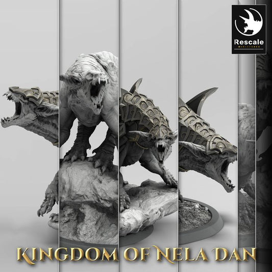 Collection Adaptive Wild Creature Armor | Large | Rescale Miniatures | D&D DnD Pathfinder Miniature