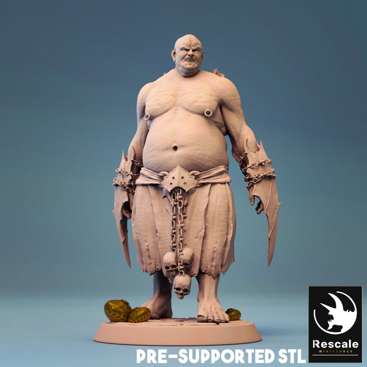 Pestilence Sons Fiend Commander | Medium | Rescale Miniatures | D&D DnD Pathfinder Miniature