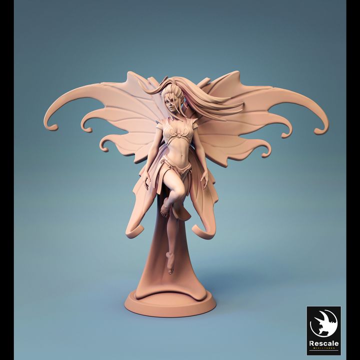 Fairy Pixie Wings Magic | Medium | Rescale Miniatures | D&D DnD Pathfinder Miniature