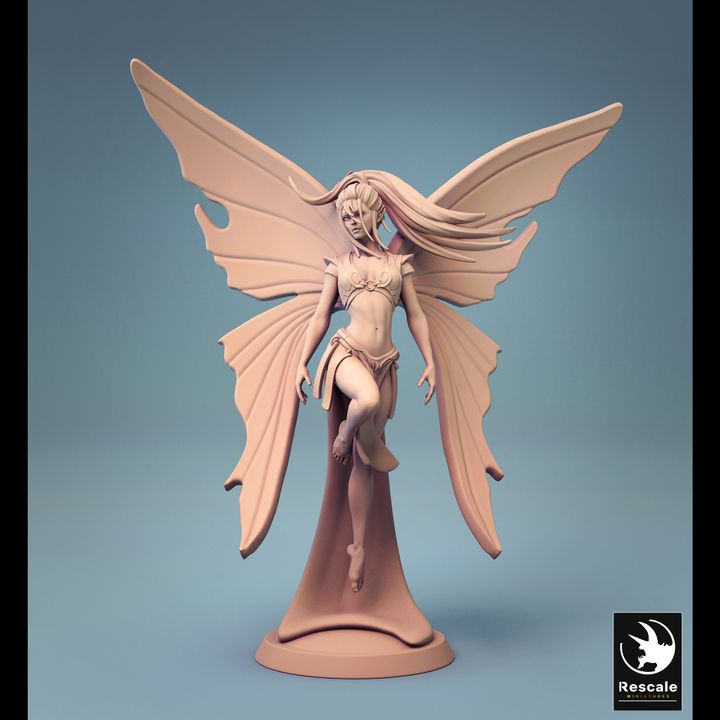 Fairy Pixie Wings Magic | Medium | Rescale Miniatures | D&D DnD Pathfinder Miniature