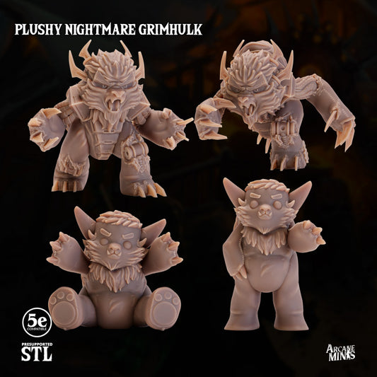 Plushy Nightmare Grimhulk - Mechanical (25mm Base)