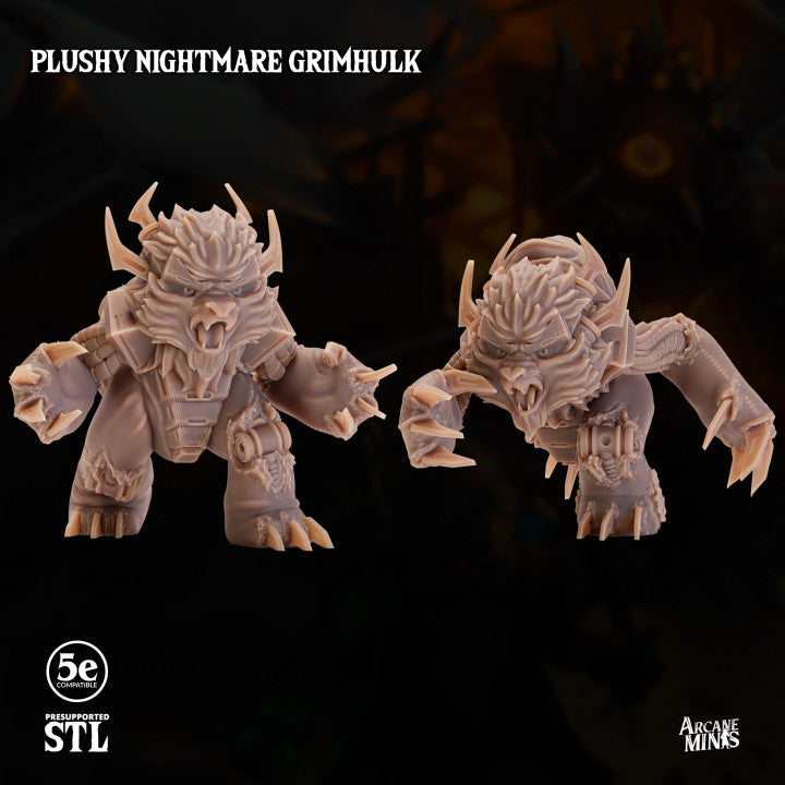 Plushy Nightmare Grimhulk - Mechanical (25mm Base)
