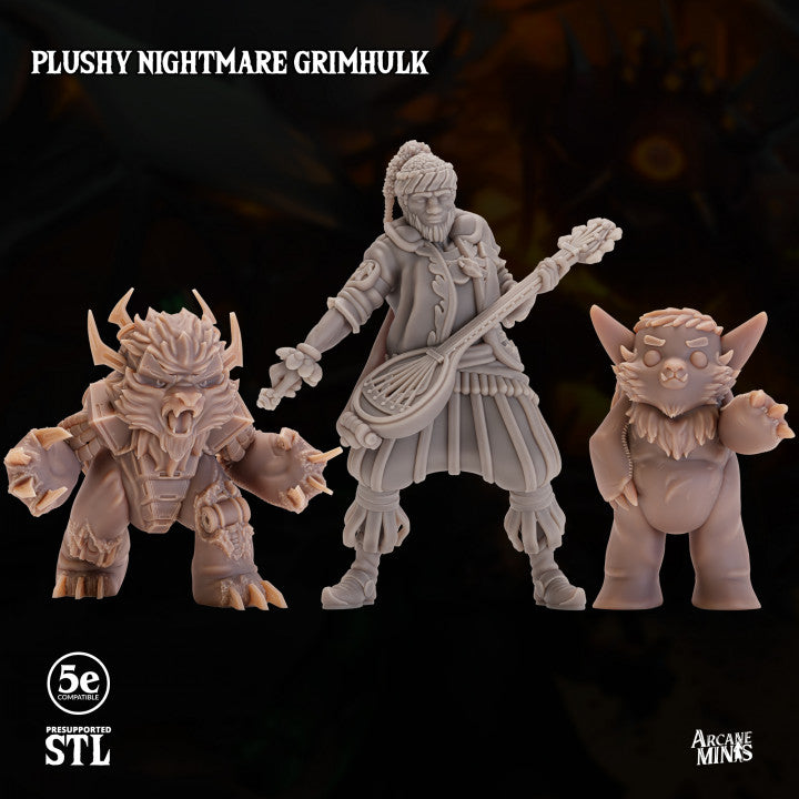 Plushy Nightmare Grimhulk - Mechanical (25mm Base)