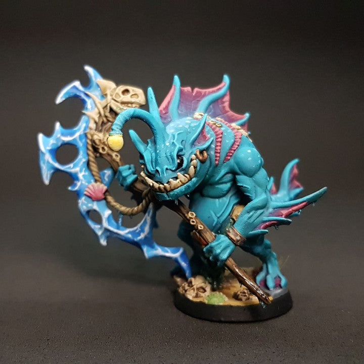 Jurakin Hero Amphibious Sorcerer | Medium | Artisan Guild | D&D DnD Pathfinder Miniature