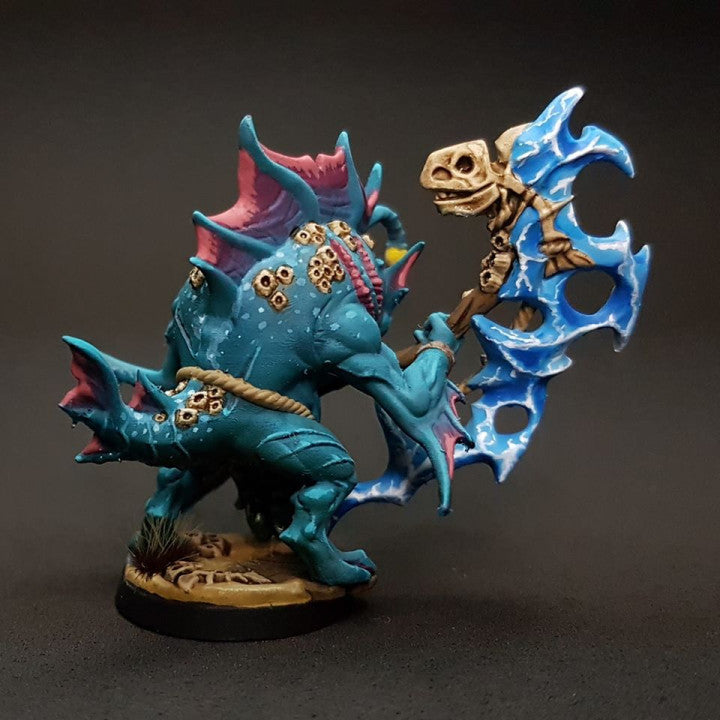 Jurakin Hero Amphibious Sorcerer | Medium | Artisan Guild | D&D DnD Pathfinder Miniature