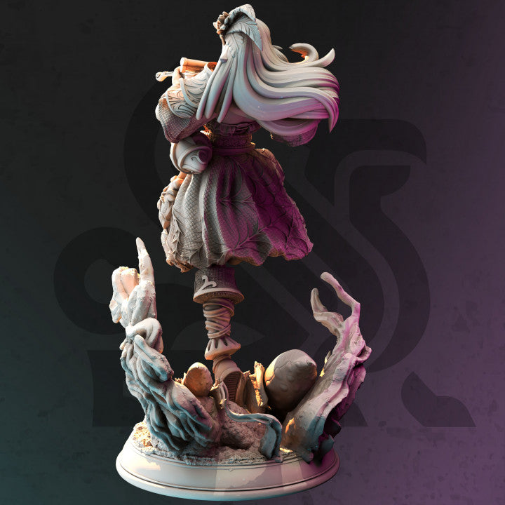 Drow Spider Charmer Bard Sorcerer | Medium | DM Stash | D&D DnD Pathfinder Miniature