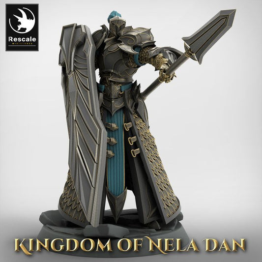 Pretorian Guard Warrior Miniature | Medium | Rescale Miniatures | D&D DnD Pathfinder Miniature