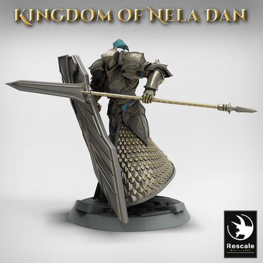 Praetorian Guard Warrior Miniature Human Fighter | Medium | Rescale Miniatures | D&D DnD Pathfinder Miniature