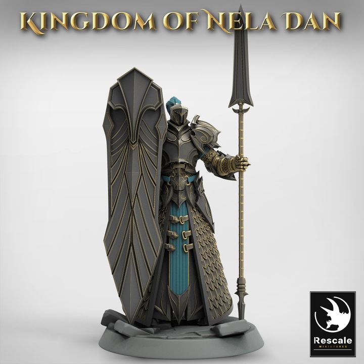 Pretorian Guard Soldier Fighter Miniature | Medium | Rescale Miniatures | D&D DnD Pathfinder Miniature