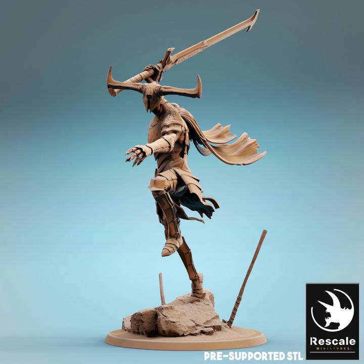 Praetorian Guard Soldier Humanoid Fighter | Medium | Rescale Miniatures | D&D DnD Pathfinder Miniature