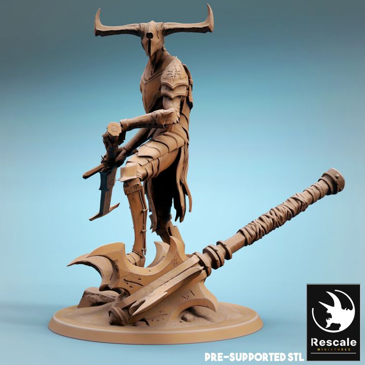 Praetorian Guard Soldier Humanoid Fighter | Medium | Rescale Miniatures | D&D DnD Pathfinder Miniature