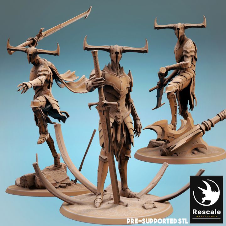 Praetorian Guard Soldier Humanoid Fighter | Medium | Rescale Miniatures | D&D DnD Pathfinder Miniature