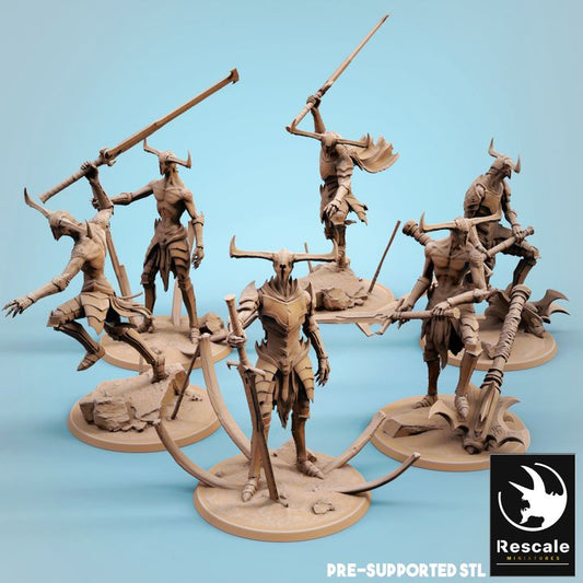 Praetorian Guard Soldier Humanoid Fighter | Medium | Rescale Miniatures | D&D DnD Pathfinder Miniature