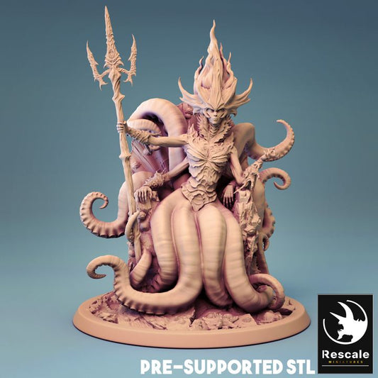 Queen of the Sea - Commanding (25mm Base)