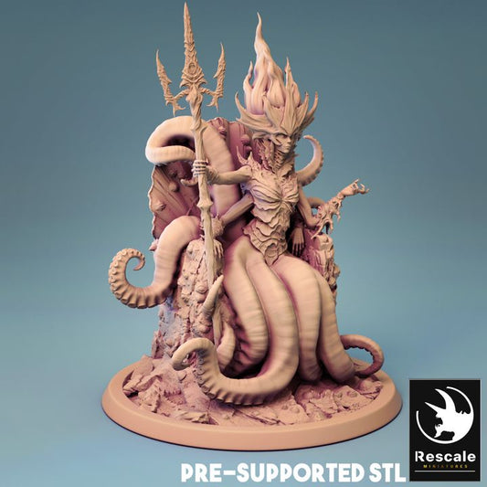 Queen of the Sea - Commanding (25mm Base)