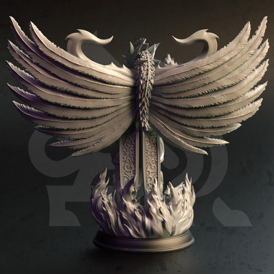 Arcane Phoenix Construct Elementals | Huge | DM Stash | D&D DnD Pathfinder Miniature