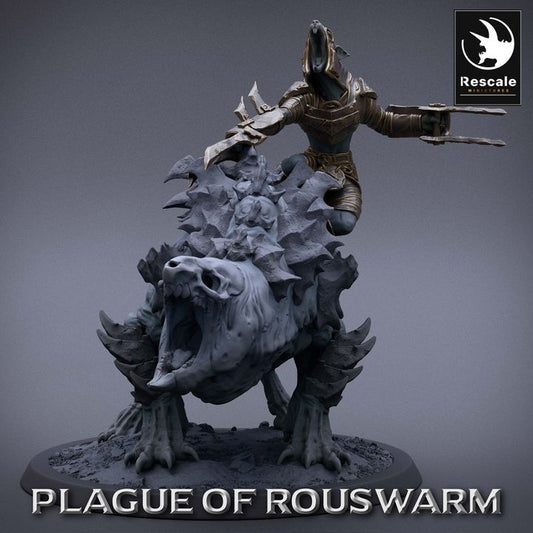 Rat Rider Stare Rogue - Mounted (50mm Base)