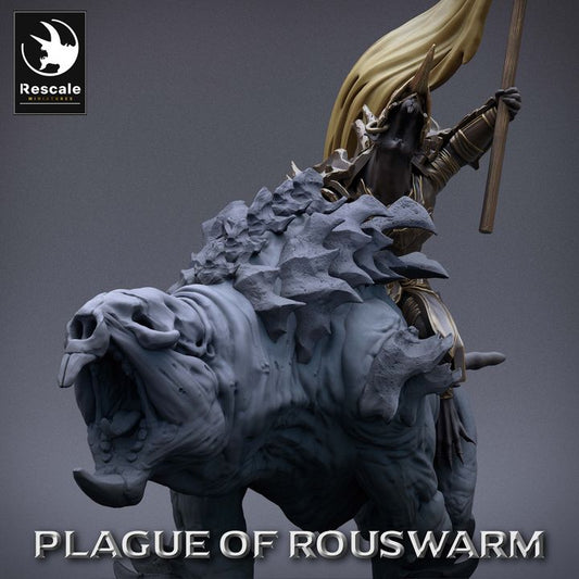 Rat Rider - Banner (50mm Base)