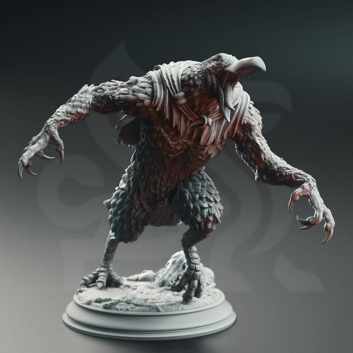 Eldritch Ravenous Crow Aberration Monster | Medium | DM Stash | D&D DnD Pathfinder Miniature