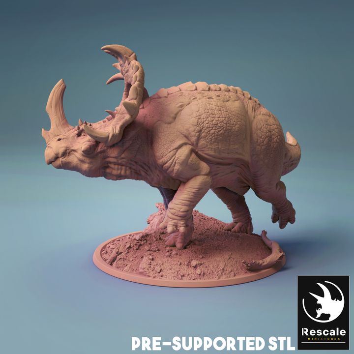 Sinoceratops - Alpha (50mm Base)