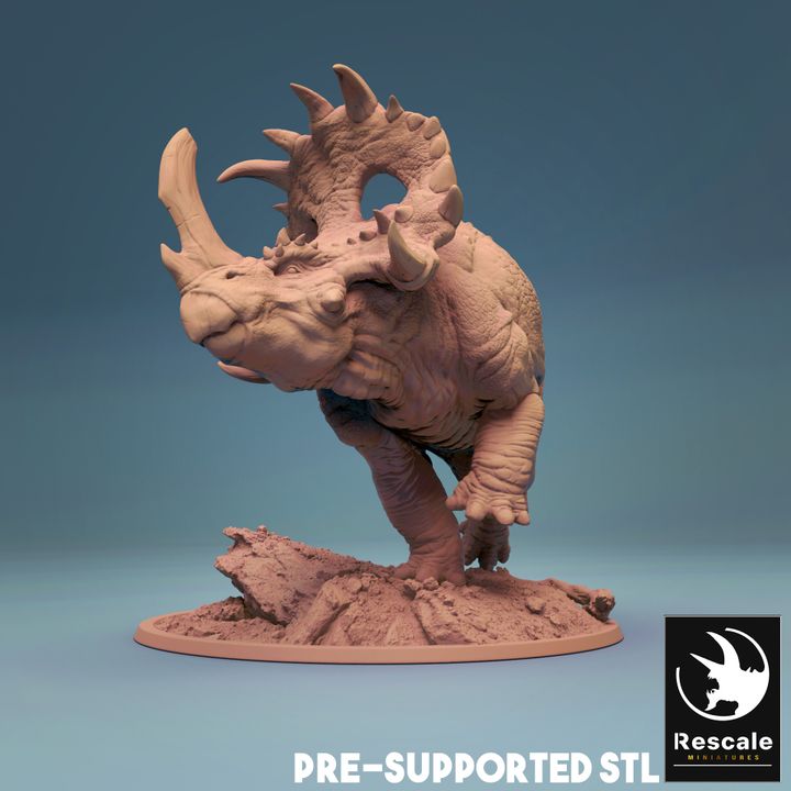 Sinoceratops - Alpha (50mm Base)