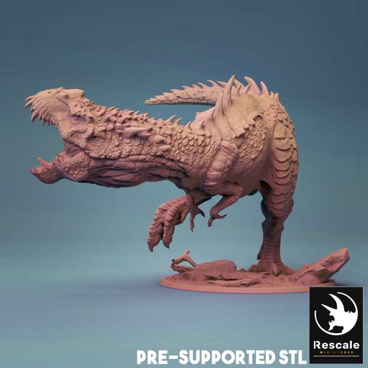 Predator Rex - Roaring (75mm Base)