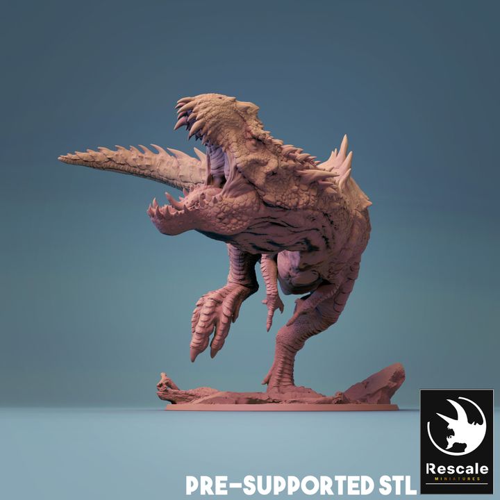 Predator Rex - Roaring (75mm Base)
