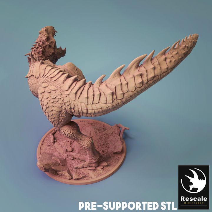 Predator Rex - Roaring (75mm Base)