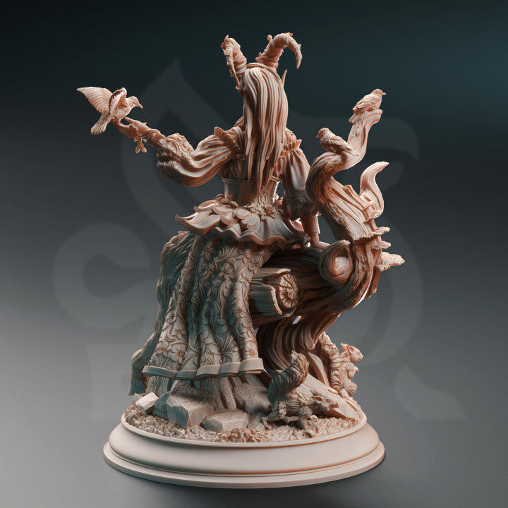 Mother of the Fey Faun Goddess - Seated (25mm Base)