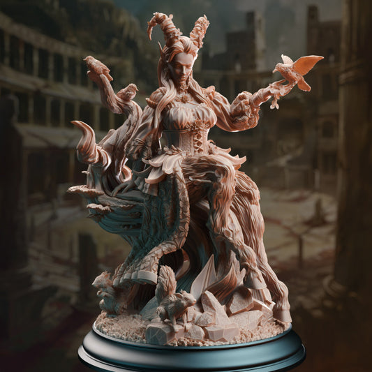 Mother of the Fey Faun Goddess - Seated (25mm Base)