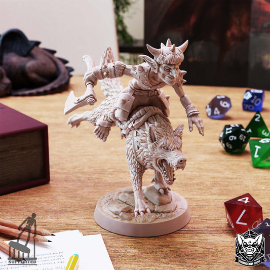 Goblin Rider - Charging (25mm Base)